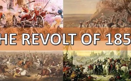 The Revolt of 1857 - First Step Towards  Independence